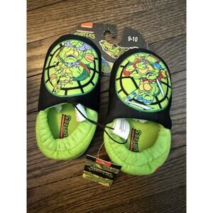 Teenage Mutant Ninja Turtles Little Boys Slippers Sz 9/10 NWT